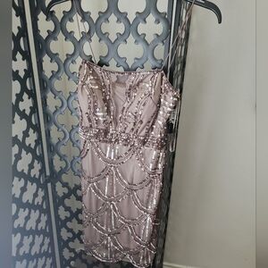 Sequin Embellished Dress